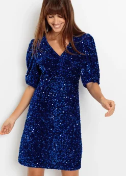 bonprix Robe à sequins|Femme Robes