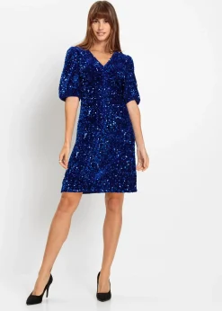 bonprix Robe à sequins|Femme Robes