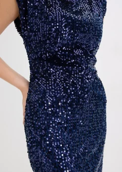 bonprix Robe à sequins|Femme Robes