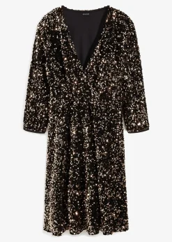 bonprix Robe à sequins|Femme Robes