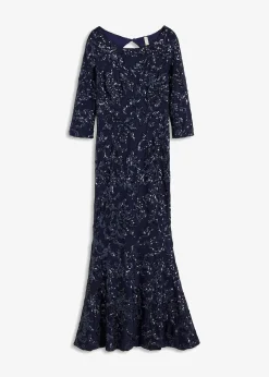 Femme bonprix Tailles Petite|Mode Festive|Robe à sequins avec découpe dos