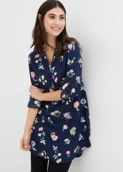 Femme bonprix Femme Enceinte|Robe blouse 2en1 de grossesse et d'allaitement en viscose
