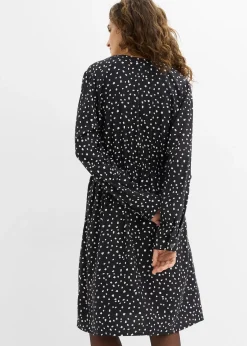 bonprix Robe blouse en viscose fluide|Femme Robes