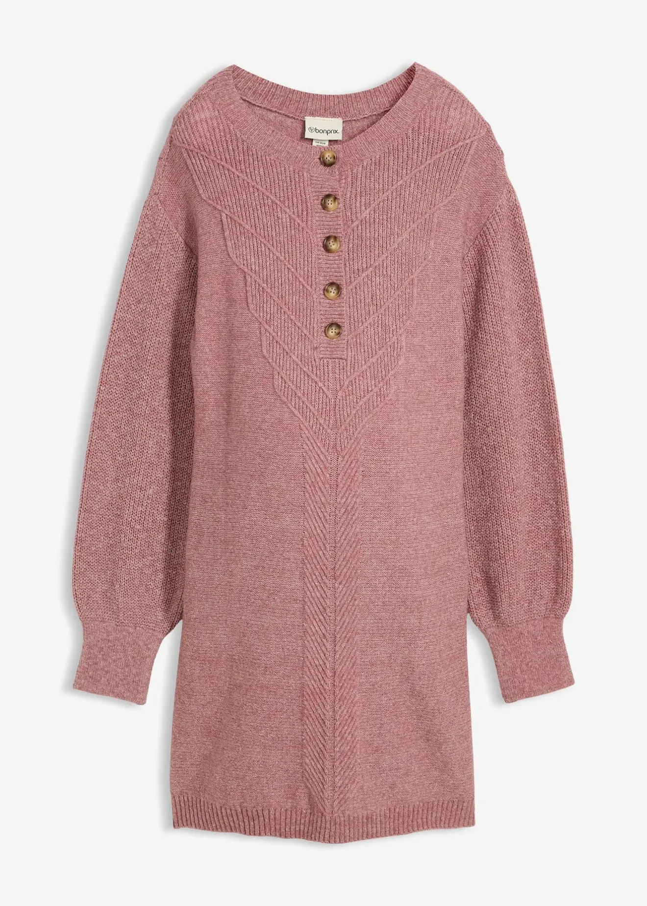 bonprix Robe boutonnée de grossesse et d’allaitement|Femme Femme Enceinte