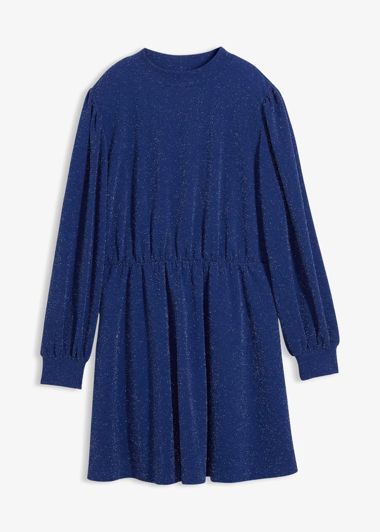 Femme bonprix Robes|Robe brillante en jersey interlock épais