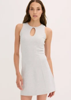 bonprix Robe courte à boutons décoratifs|Femme Robes