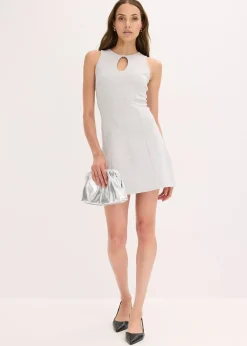 bonprix Robe courte à boutons décoratifs|Femme Robes