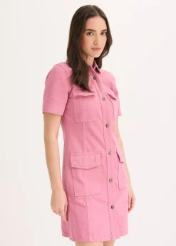 bonprix Robe courte 100% coton|Femme Robes