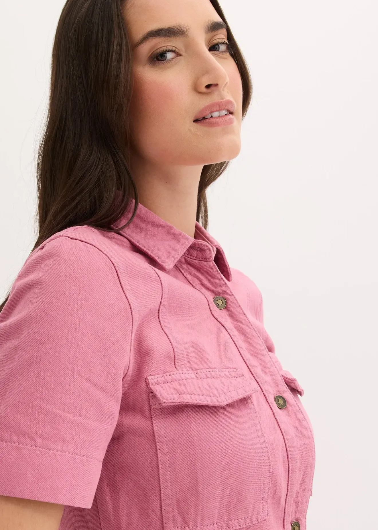 bonprix Robe courte 100% coton|Femme Robes