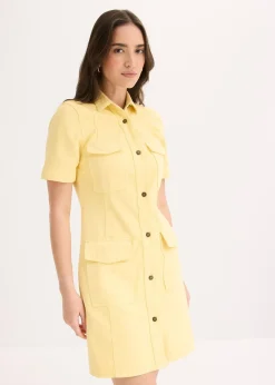 Femme bonprix Robes|Robe courte 100% coton