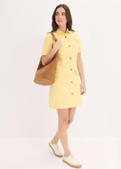 Femme bonprix Robes|Robe courte 100% coton