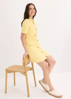 Femme bonprix Robes|Robe courte 100% coton