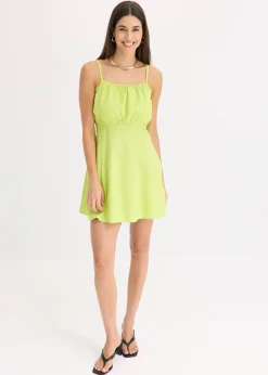 Femme bonprix Robes|Robe courte 100% coton