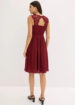 Femme bonprix Mode Festive|Robes|Robe courte à dentelle