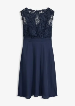 bonprix Robe courte à dentelle|Femme Mode Festive|Robes