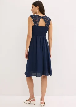 bonprix Robe courte à dentelle|Femme Mode Festive|Robes