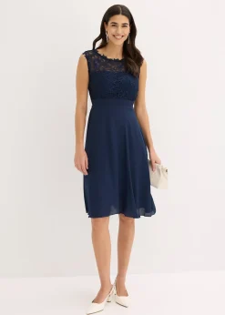 bonprix Robe courte à dentelle|Femme Mode Festive|Robes