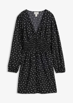 bonprix Robe courte à manches bouffantes|Femme Robes