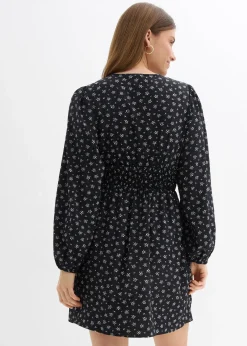 bonprix Robe courte à manches bouffantes|Femme Robes