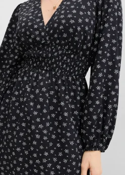 bonprix Robe courte à manches bouffantes|Femme Robes