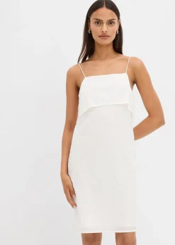 bonprix Robe courte brodée de sequins|Femme Robes