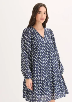 bonprix Robe courte effet froissé|Femme Robes