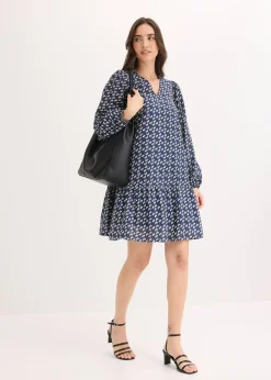 bonprix Robe courte effet froissé|Femme Robes