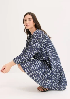 bonprix Robe courte effet froissé|Femme Robes