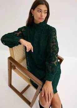 Femme bonprix Robes|Robe courte en dentelle