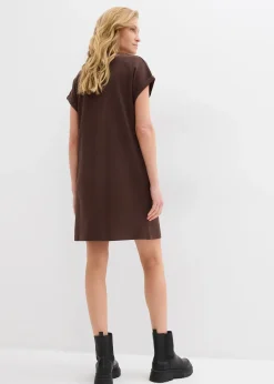 bonprix Robe courte en interlock épais|Femme Basiques