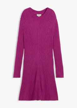 bonprix Robe courte en maille douce|Femme Maille|Robes