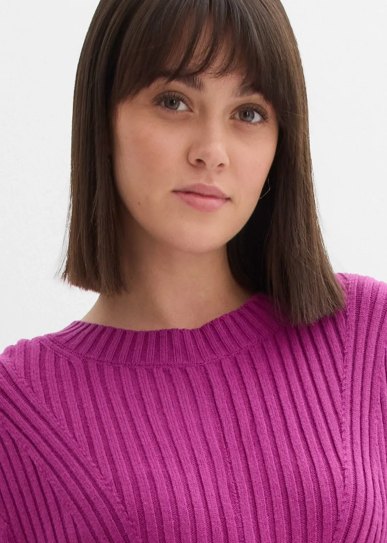 bonprix Robe courte en maille douce|Femme Maille|Robes