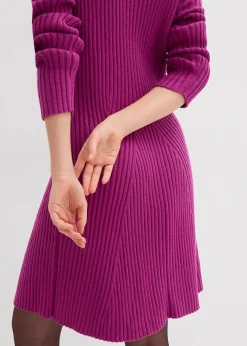 bonprix Robe courte en maille douce|Femme Maille|Robes