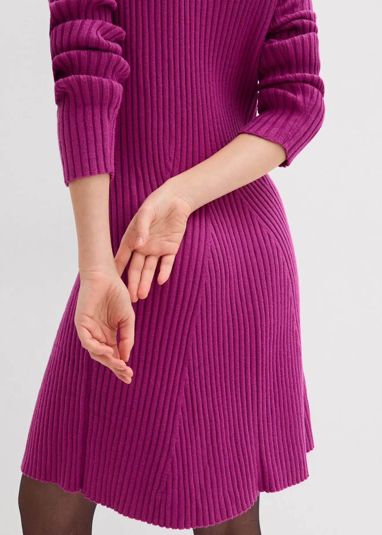 bonprix Robe courte en maille douce|Femme Maille|Robes