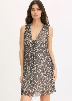 bonprix Robe courte en mesh|Femme Robes