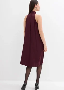 bonprix Robe courte en satin de viscose mélangée|Femme Robes