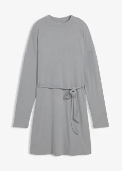 Femme bonprix Robes|Robe courte et côtelée