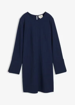 Femme bonprix Robes|Robe courte et texturée