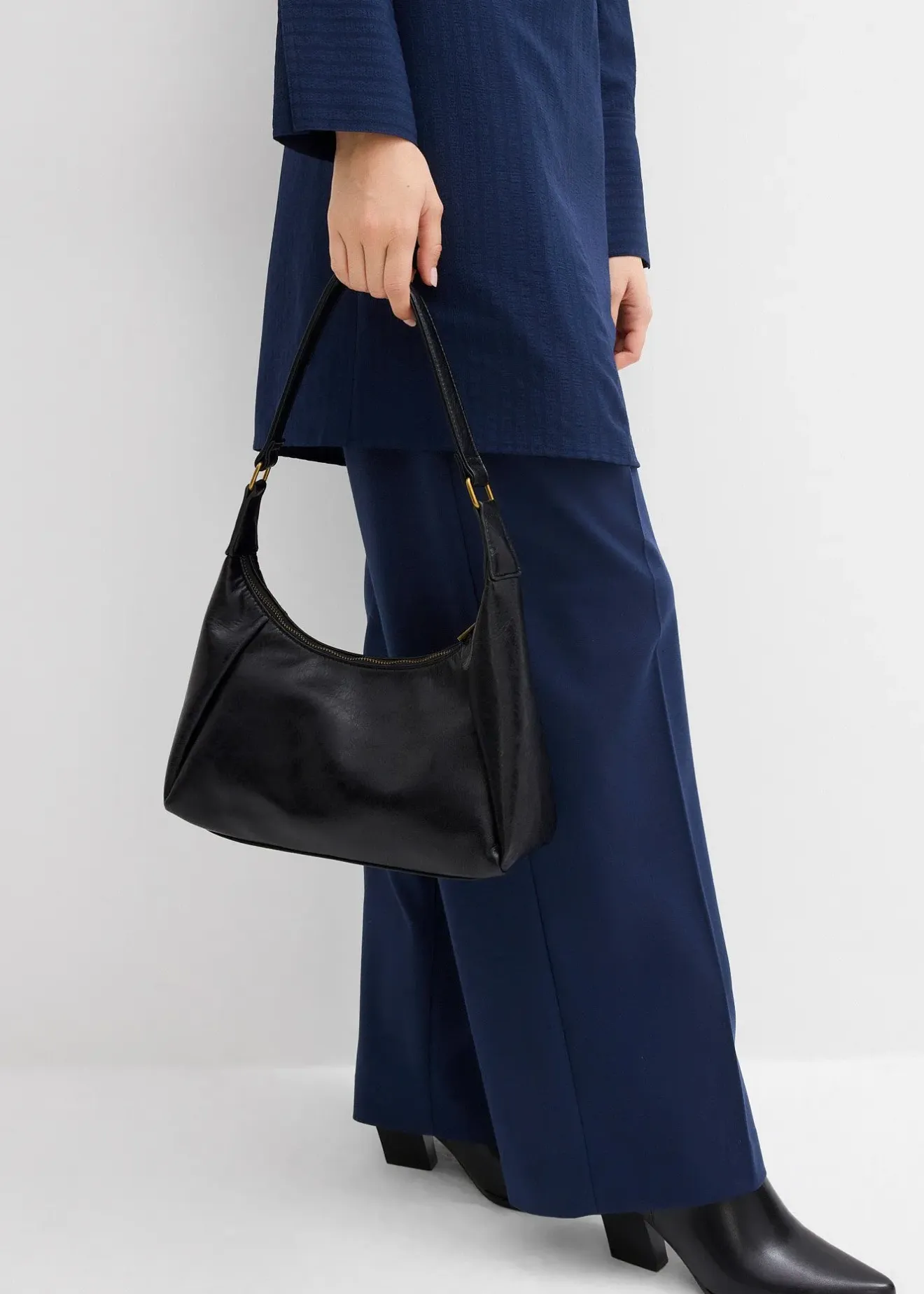 Femme bonprix Robes|Robe courte et texturée