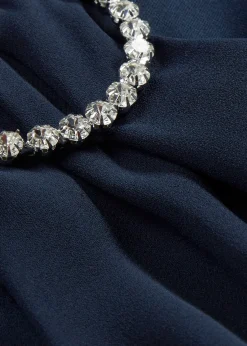 bonprix Robe courte look superposé avec accessoire sur l’épaule|Femme Mode Festive|Robes