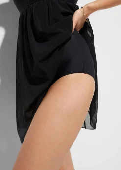 bonprix Robe de bain avec mesh transparent|Femme Maillots De Bain Couvrants|Robes De Bain