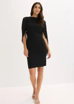 bonprix Robe de cocktail avec manches en mousseline|Femme Mode Festive|Robes