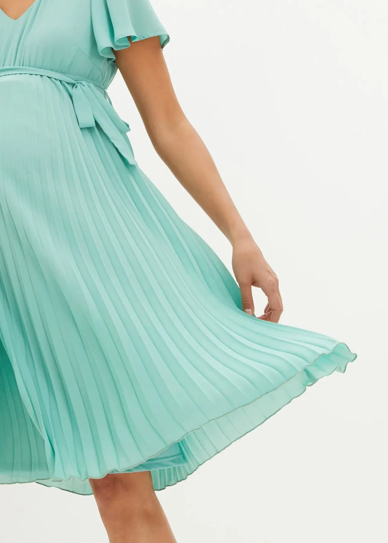 Femme bonprix Femme Enceinte|Robe de grossesse en crêpe georgette