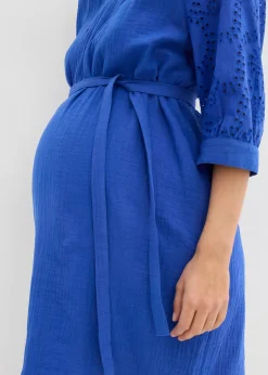bonprix Robe de grossesse en gaze 100% coton|Femme Femme Enceinte