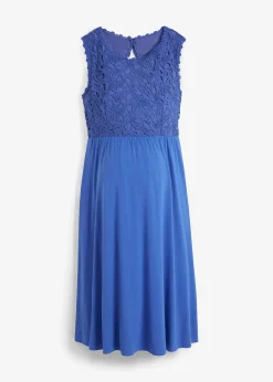 bonprix Robe de grossesse en jersey avec empiècement dentelle|Femme Femme Enceinte