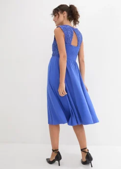 bonprix Robe de grossesse en jersey avec empiècement dentelle|Femme Femme Enceinte