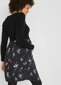 Femme bonprix Femme Enceinte|Robe de grossesse en maille et viscose