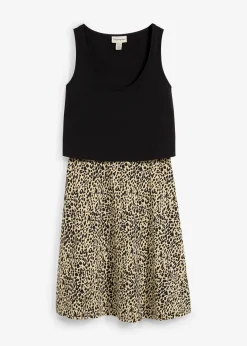 bonprix Robe de grossesse et d’allaitement en jersey coton|Femme Femme Enceinte