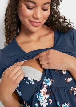 bonprix Robe de grossesse et d’allaitement en jersey|Femme Femme Enceinte