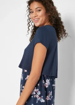 bonprix Robe de grossesse et d’allaitement en jersey|Femme Femme Enceinte